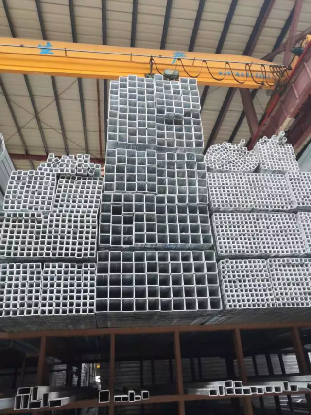 墨玉Q235B热镀锌方矩管